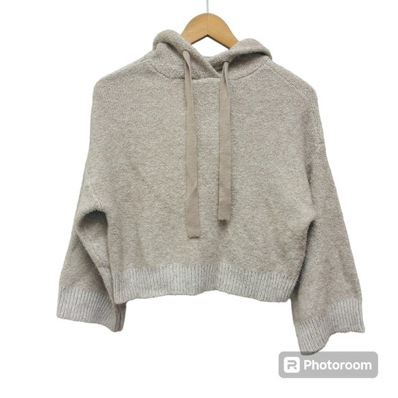 Ruby Moon Cropped Hooded Sweater - Picture 1 of 9